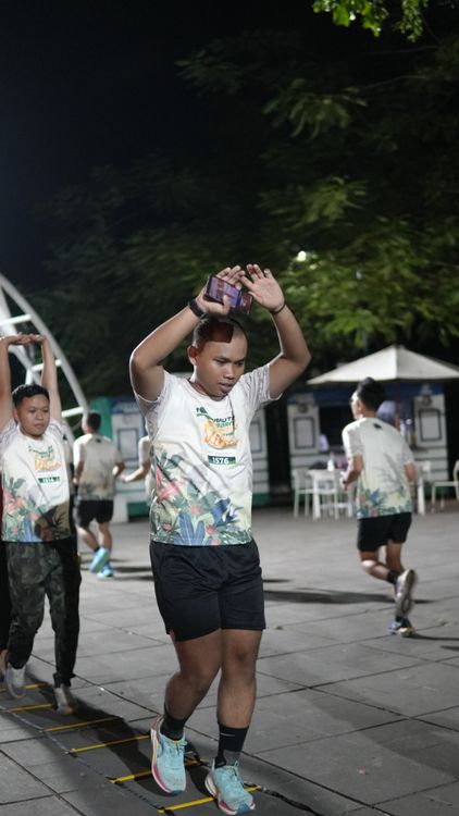 Race photo from ISC - Arutmin Borneo Run 