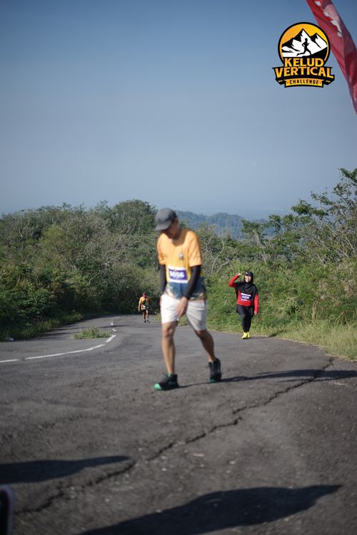 Race photo from Kelud Vertical Challenge 2024
