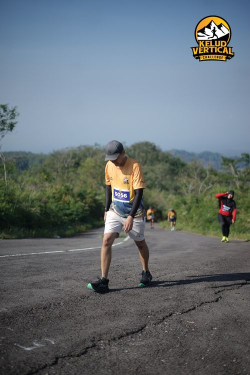 Race photo from Kelud Vertical Challenge 2024