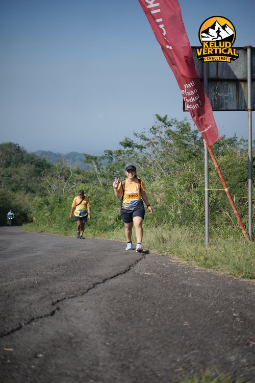Race photo from Kelud Vertical Challenge 2024