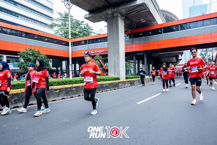 Race photo from ONE RUN 10K 2025