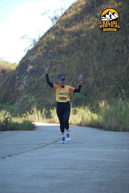 Race photo from Kelud Vertical Challenge 2024