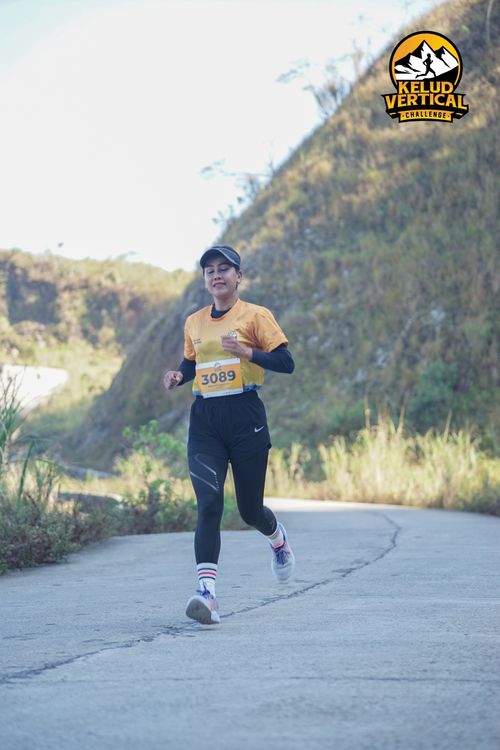 Race photo from Kelud Vertical Challenge 2024