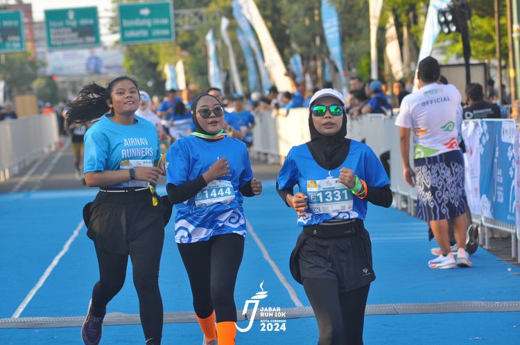 Race photo from Jabar Run 10K 2024