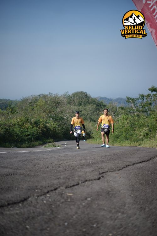 Race photo from Kelud Vertical Challenge 2024