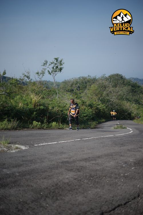 Race photo from Kelud Vertical Challenge 2024