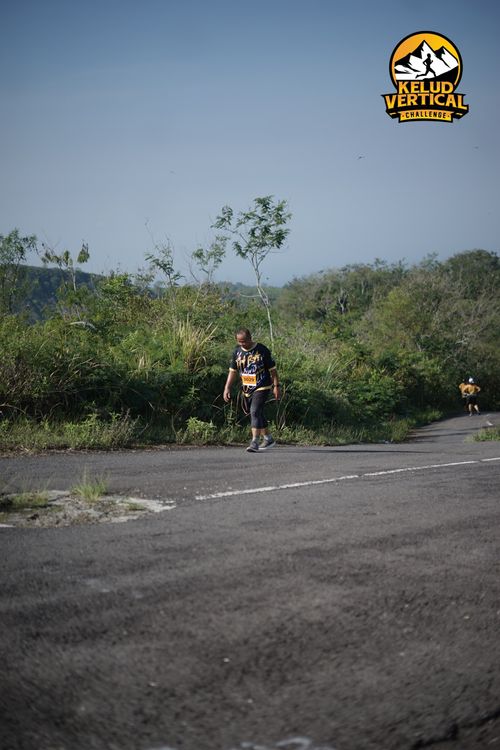 Race photo from Kelud Vertical Challenge 2024