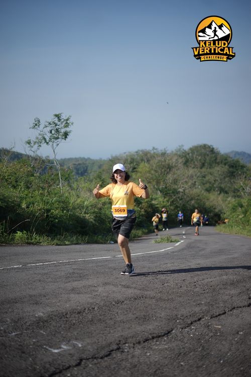 Race photo from Kelud Vertical Challenge 2024