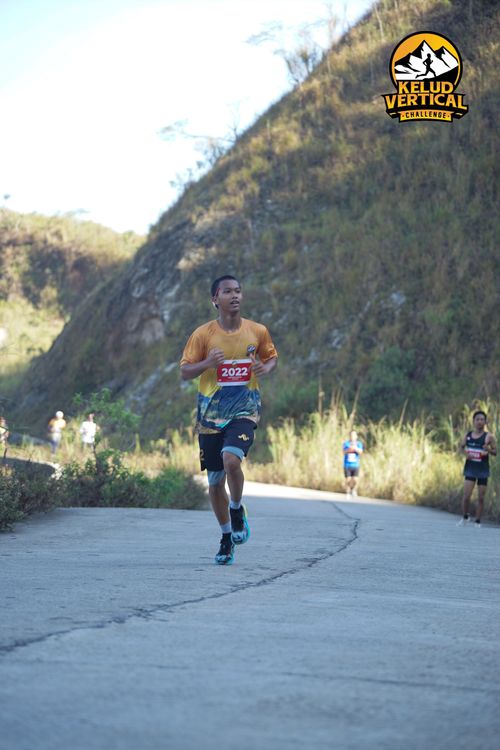 Race photo from Kelud Vertical Challenge 2024