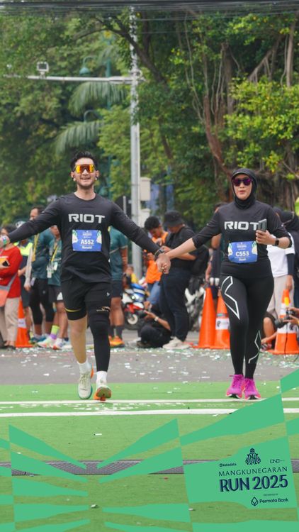 Race photo from Mangkunegaran Run 2025