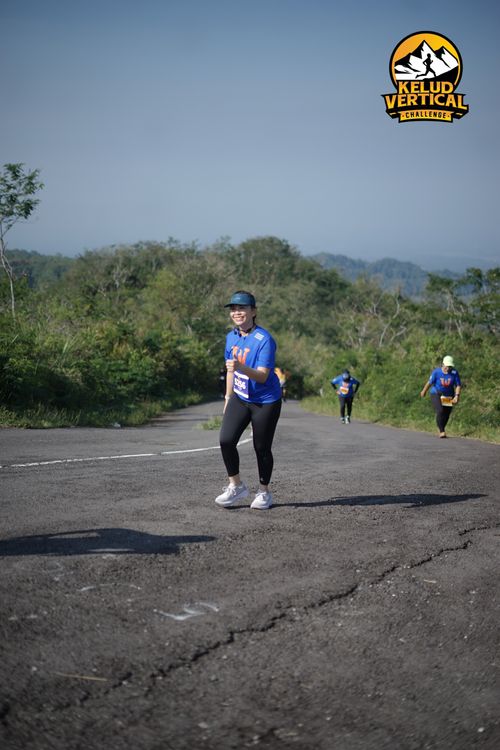 Race photo from Kelud Vertical Challenge 2024