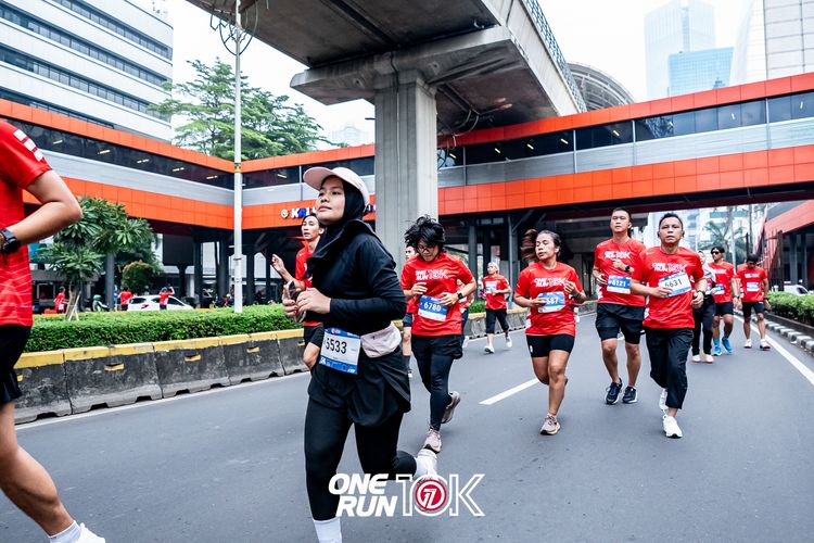 Race photo from ONE RUN 10K 2025