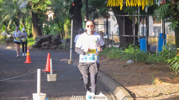 Race photo from Taman Budaya x BOGORUN 2025