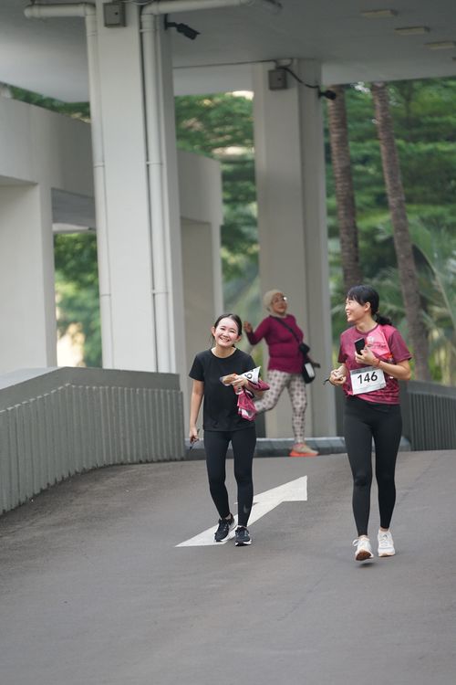 Race photo from Assurance Fun Run 2024