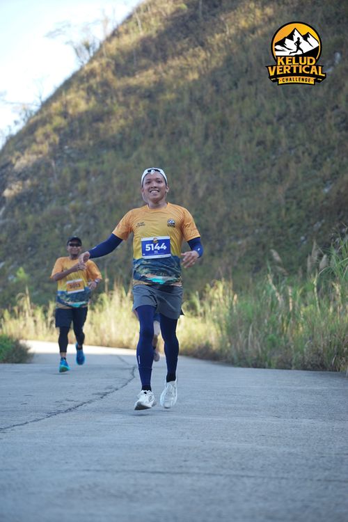 Race photo from Kelud Vertical Challenge 2024