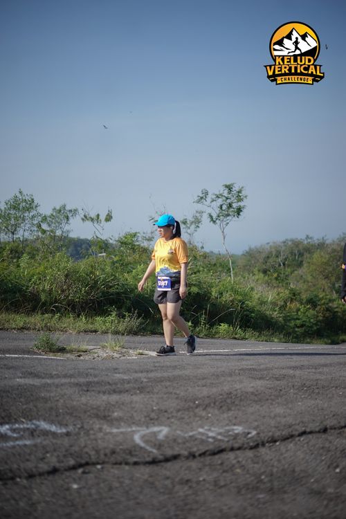 Race photo from Kelud Vertical Challenge 2024