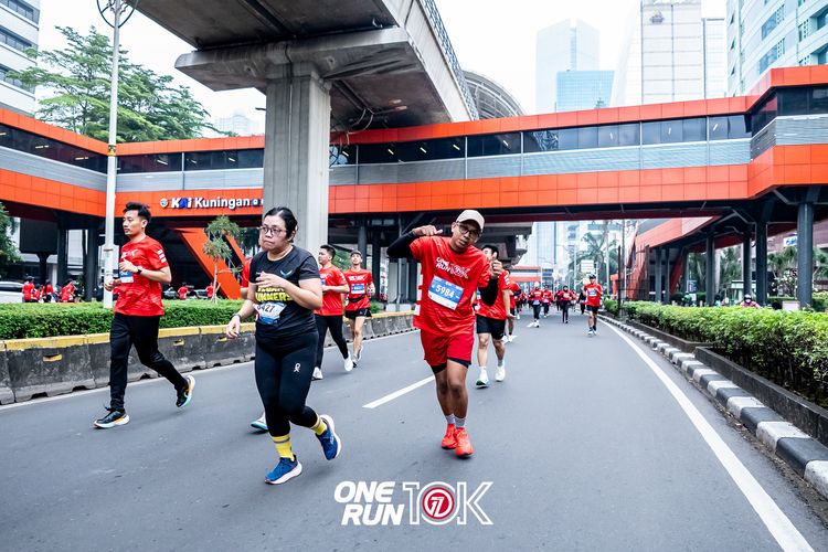 Race photo from ONE RUN 10K 2025