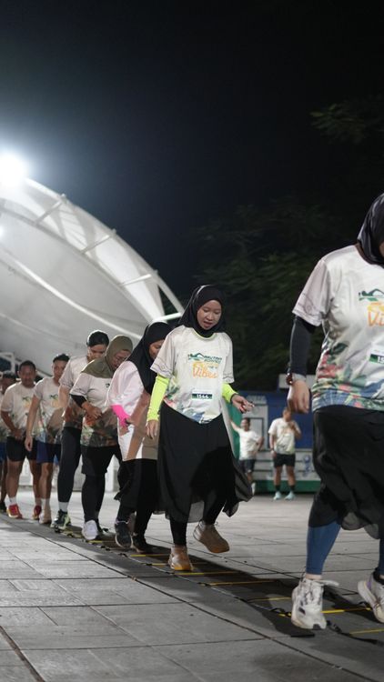 Race photo from ISC - Arutmin Borneo Run 