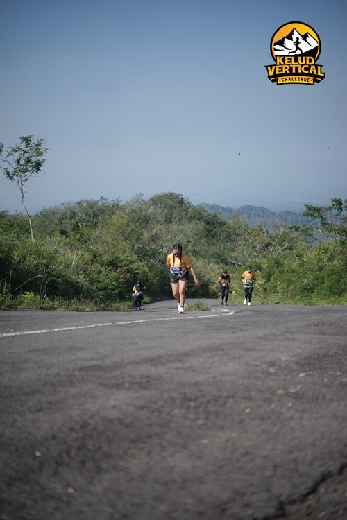 Race photo from Kelud Vertical Challenge 2024