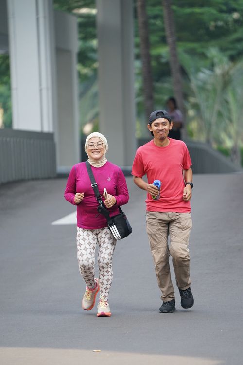 Race photo from Assurance Fun Run 2024