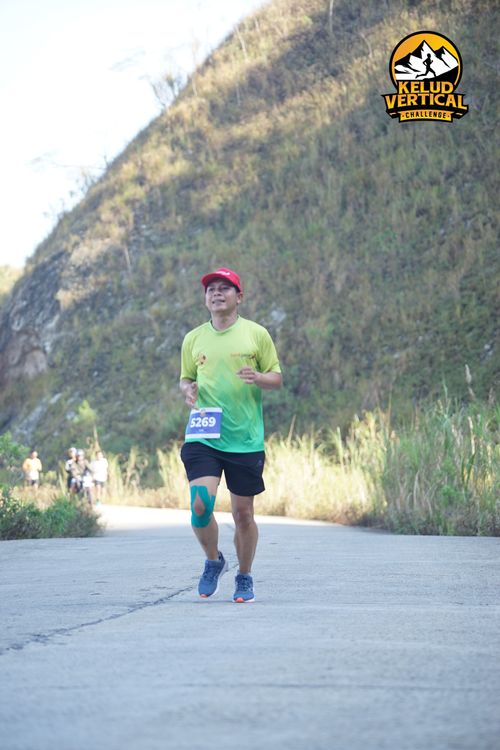 Race photo from Kelud Vertical Challenge 2024