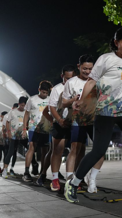 Race photo from ISC - Arutmin Borneo Run 