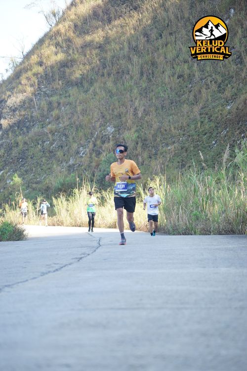 Race photo from Kelud Vertical Challenge 2024