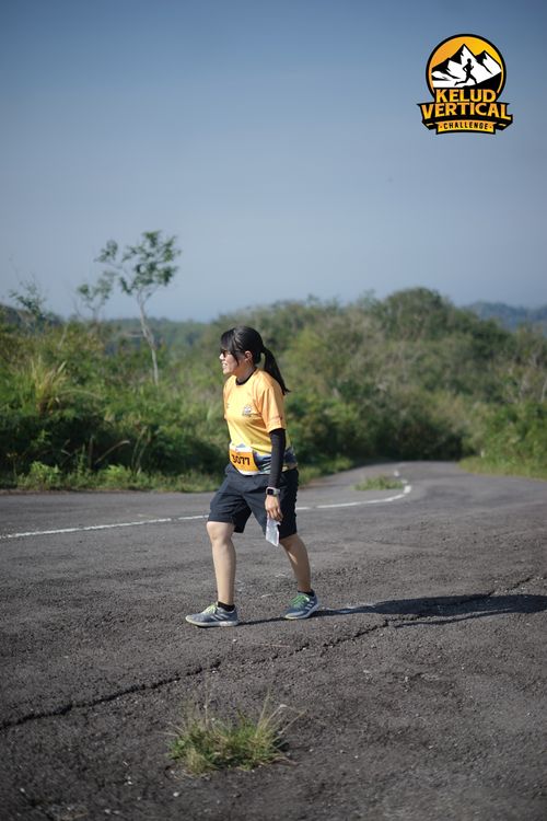 Race photo from Kelud Vertical Challenge 2024