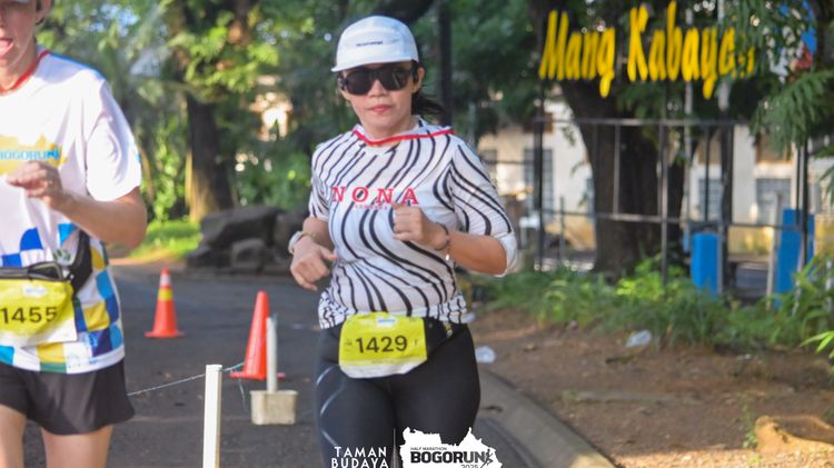 Race photo from Taman Budaya x BOGORUN 2025