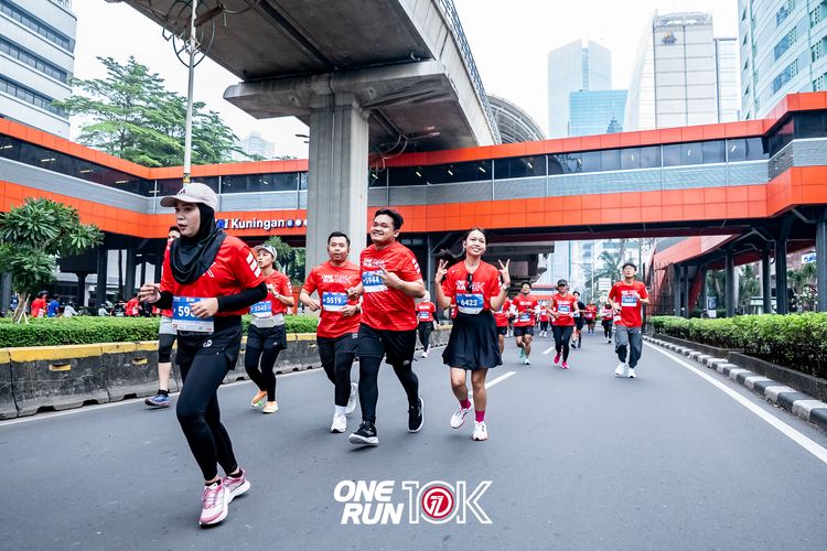 Race photo from ONE RUN 10K 2025
