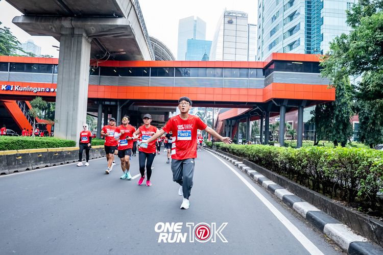Race photo from ONE RUN 10K 2025