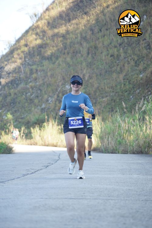 Race photo from Kelud Vertical Challenge 2024