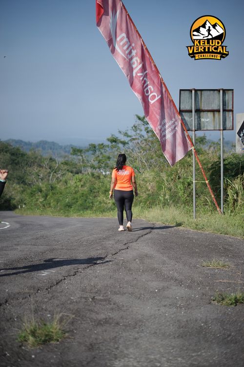 Race photo from Kelud Vertical Challenge 2024