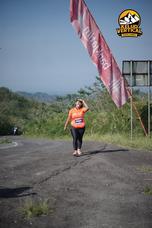 Race photo from Kelud Vertical Challenge 2024