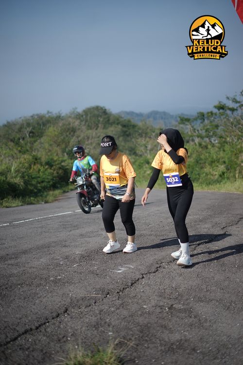 Race photo from Kelud Vertical Challenge 2024