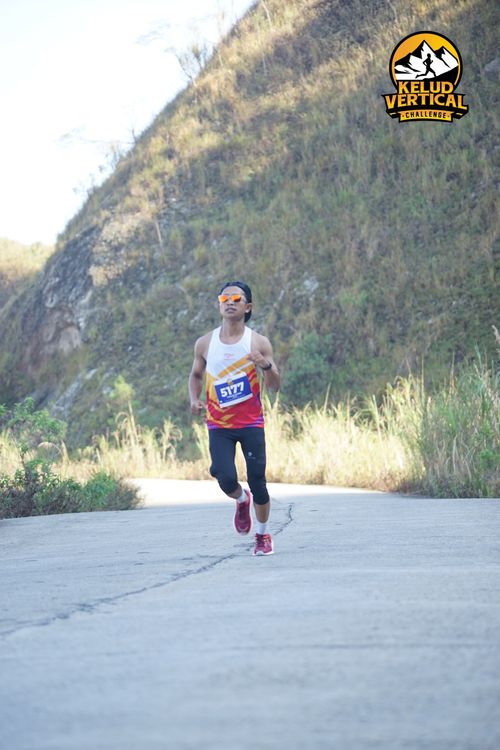 Race photo from Kelud Vertical Challenge 2024
