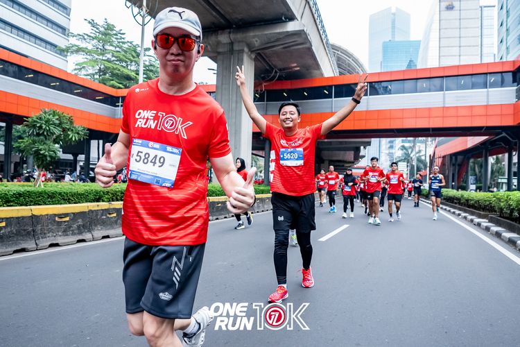 Race photo from ONE RUN 10K 2025