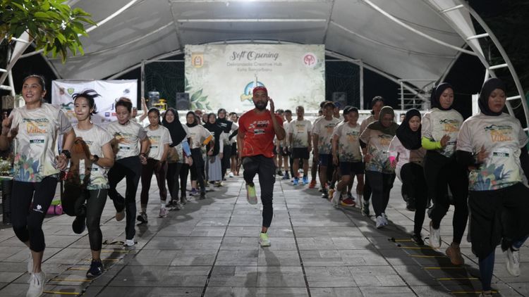 Race photo from ISC - Arutmin Borneo Run 
