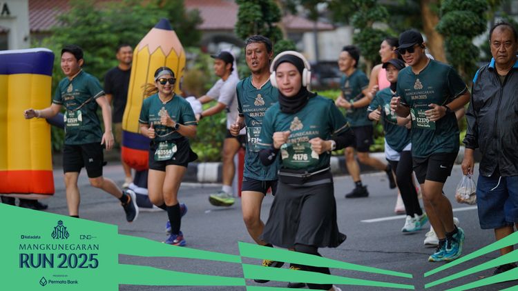 Race photo from Mangkunegaran Run 2025