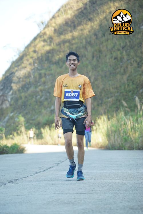 Race photo from Kelud Vertical Challenge 2024