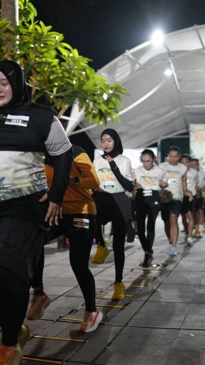 Race photo from ISC - Arutmin Borneo Run 