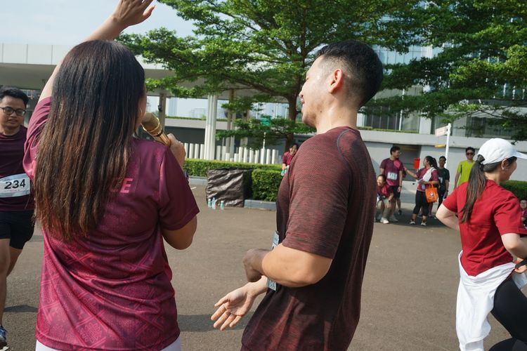 Race photo from Assurance Fun Run 2024