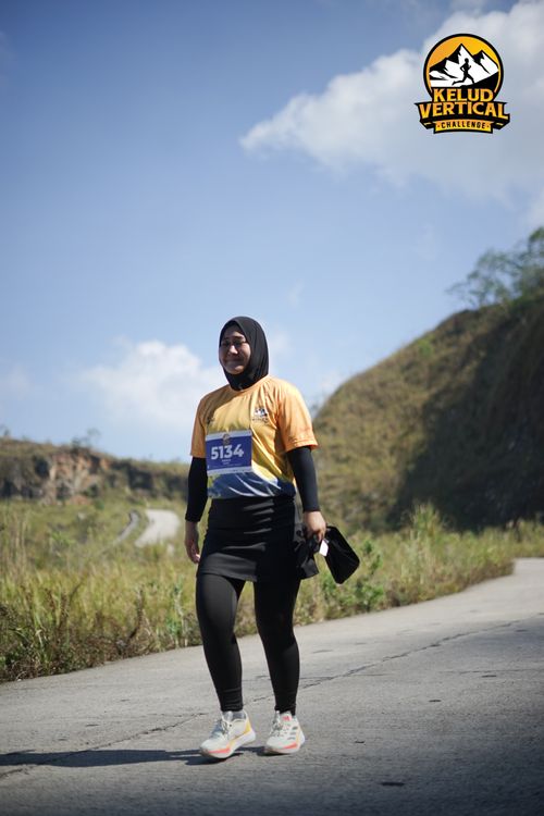 Race photo from Kelud Vertical Challenge 2024