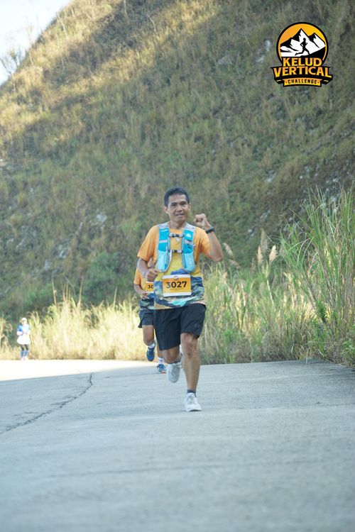 Race photo from Kelud Vertical Challenge 2024