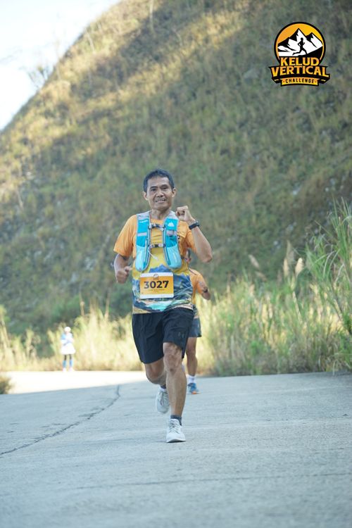 Race photo from Kelud Vertical Challenge 2024