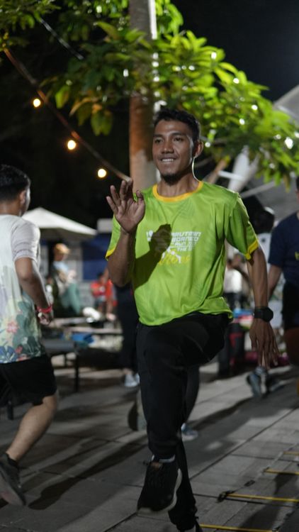 Race photo from ISC - Arutmin Borneo Run 
