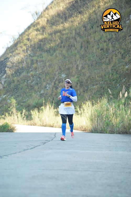 Race photo from Kelud Vertical Challenge 2024
