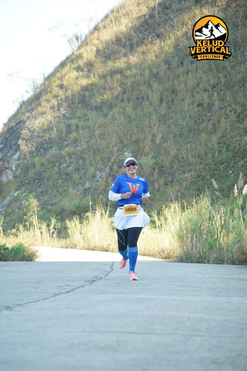 Race photo from Kelud Vertical Challenge 2024