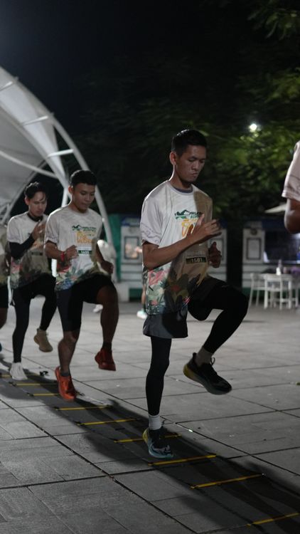 Race photo from ISC - Arutmin Borneo Run 