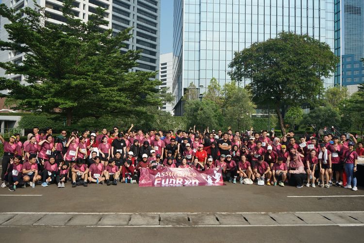 Race photo from Assurance Fun Run 2024